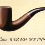 René Magritte, The treachery of images (This is not a pipe), oil on canvas, 1928-9