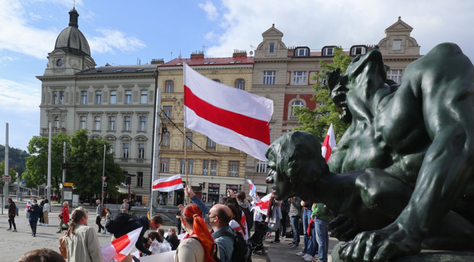 Běloruští exulanti ve střední a východní Evropě po roce 2020