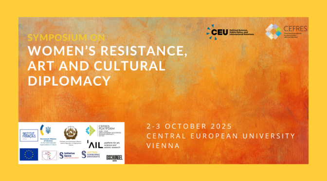 Women’s Resistance. Art and Cultural Diplomacy